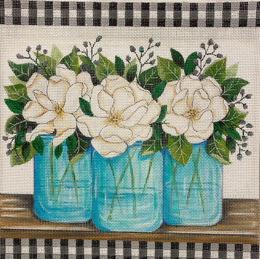 Magnolias And Mason Jars 4289