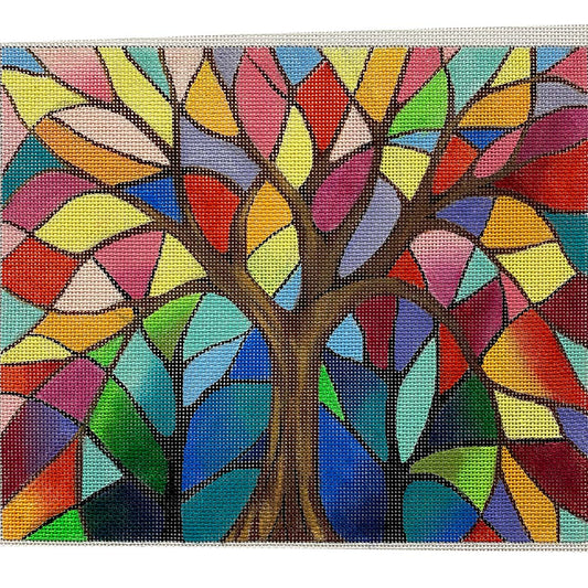 Stainglass Tree Of Life 4330