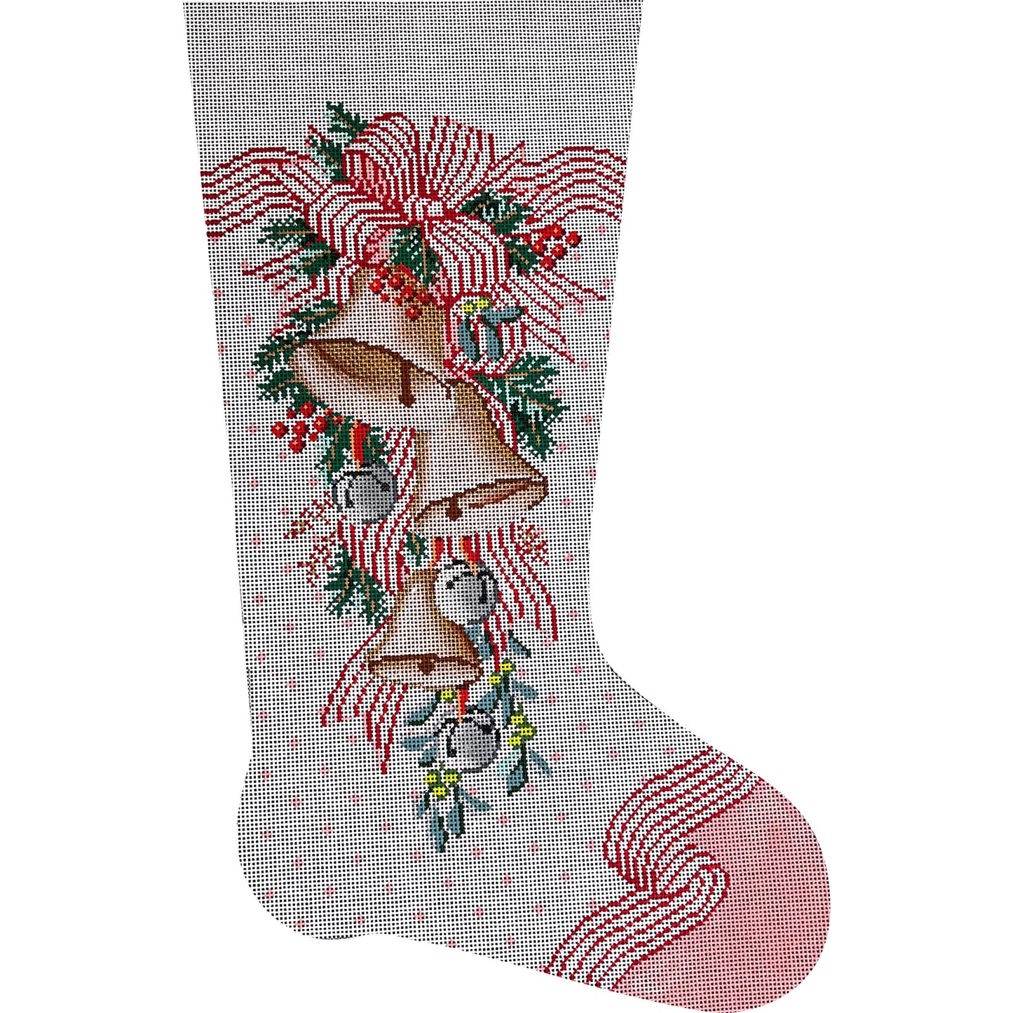 Christmas Bell Stocking 4432
