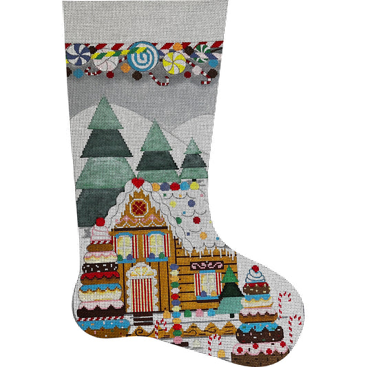 Gingerbread House Stocking 4457