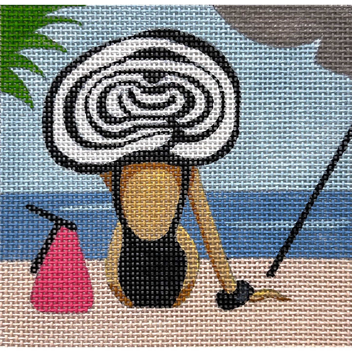 Girl In Black Bathing Suit 4464