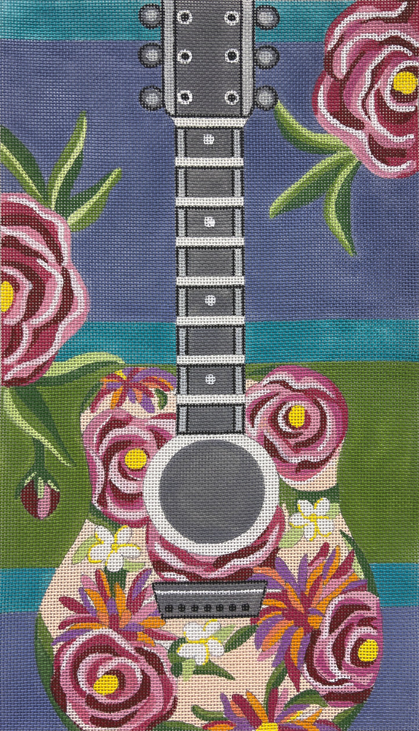 Floral Guitar 4731