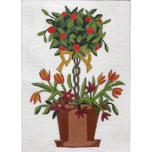 Orange Topiary 4761