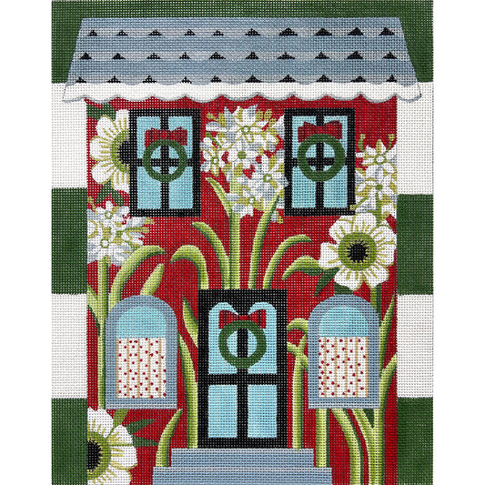 Christmas Flower House 4773