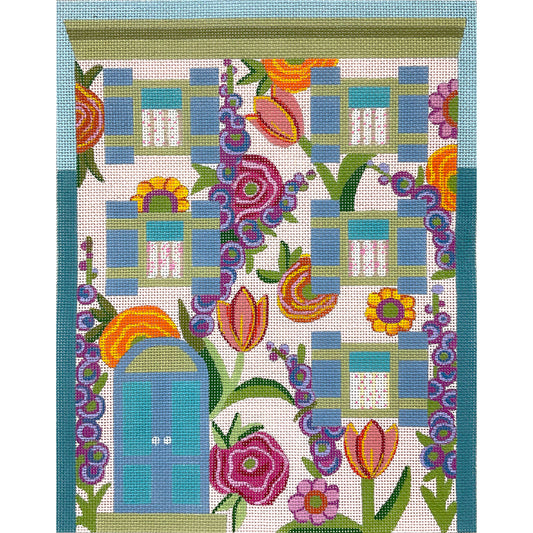 Floral Facade House 4780