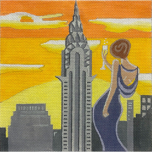 Lady In New York 4786