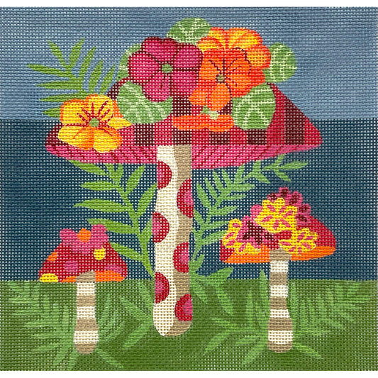 Floral Cap Mushrooms 4797
