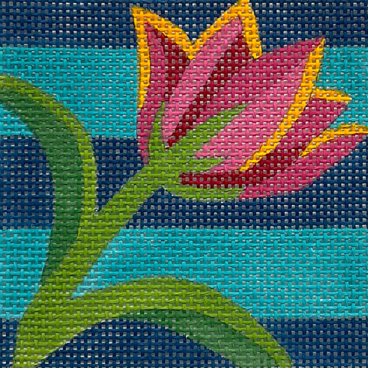 Tulip On Stripes 4804