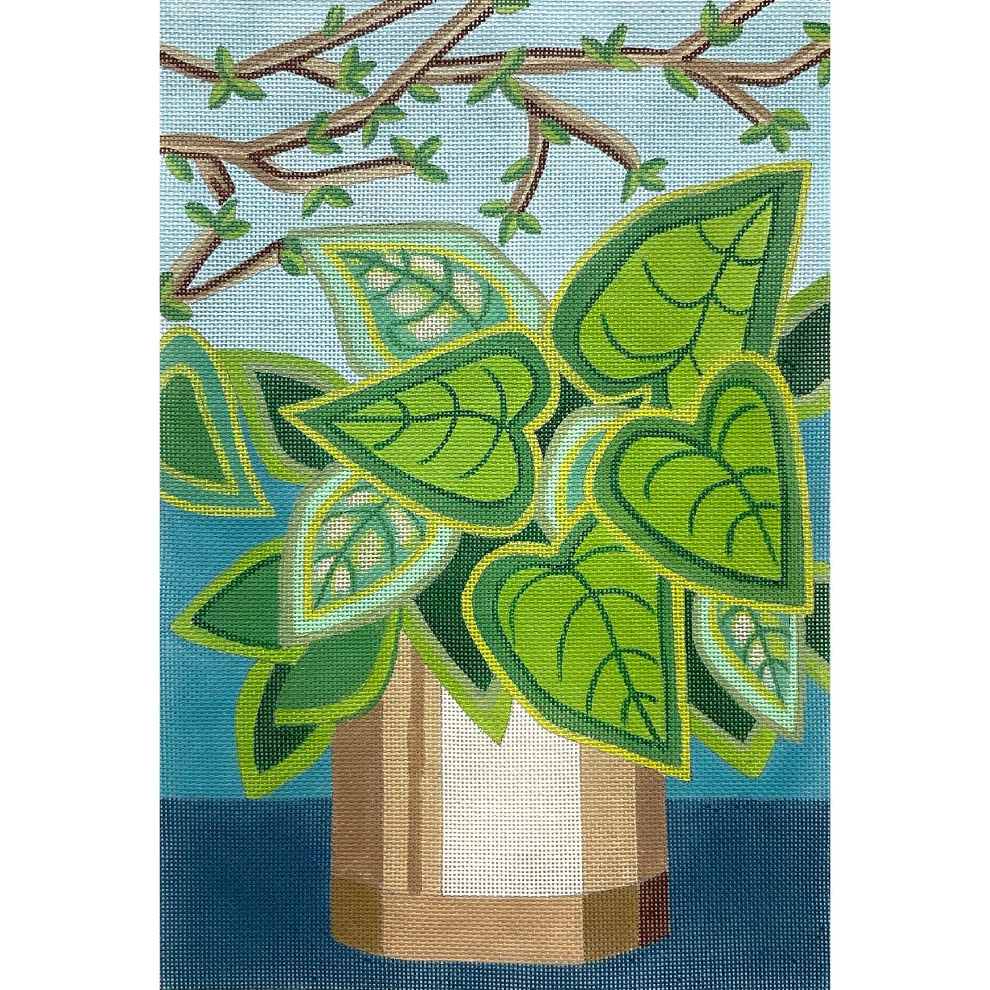 Diptych Philodendron 4827