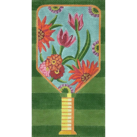 Floral Pickle Ball Paddle 4841