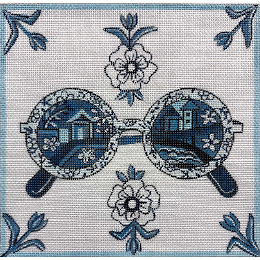 Blue Delft Sunglasses 4900