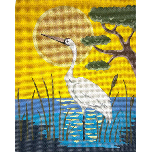 Wading Crane 4910