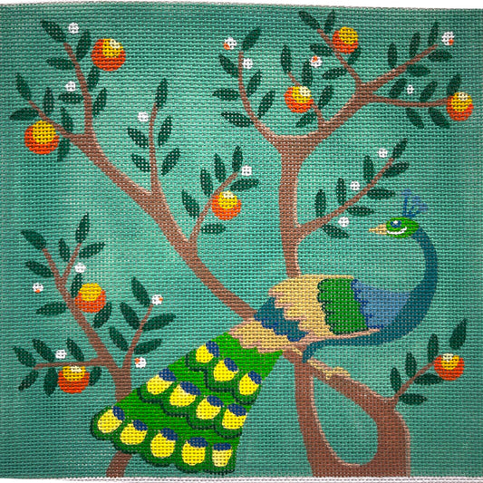 Peacock And Oranges 4913