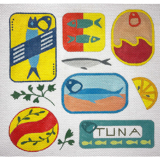 Tuna Can Collage 4915