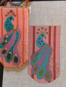 Peacock Necklace Scissor Case AW-43