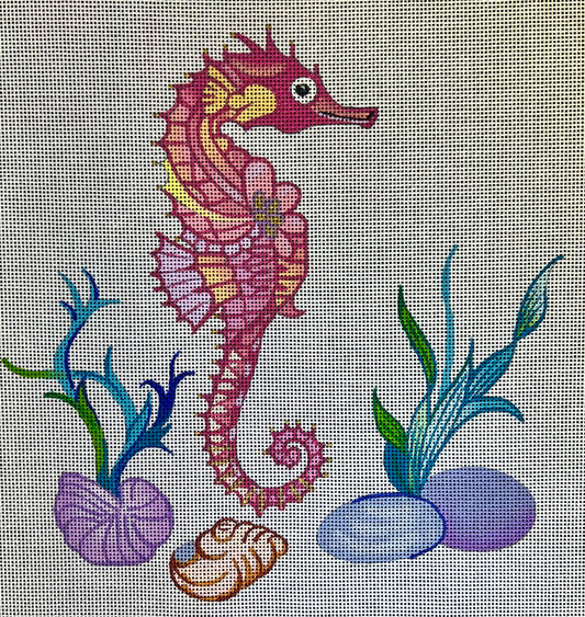 Seahorse with Shells B-01