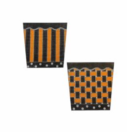 Halloween Basket  (4 sides, 2 canvases)  BAS04