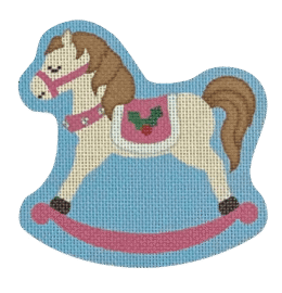 Holly Rocking Horse, Pink  BB14