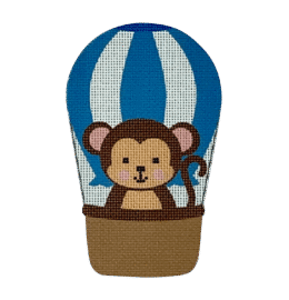Blue Balloon Critter, Monkey  BB20