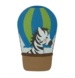 Blue Balloon Critter, Zebra  BB21