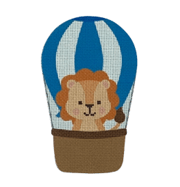 Blue Balloon Critter, Lion  BB22