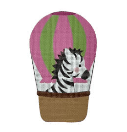 Pink Balloon Critter, Zebra  BB27