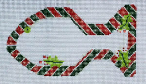 Candy Cane Cat Ornament BP-06
