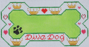 Diva Dog Bone Ornament BP-27