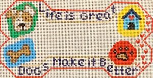 Life is Good Dog Bone BP-33