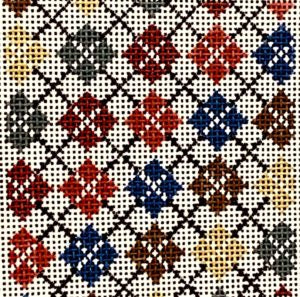 Argyle - Gold and Burgundy BP-37