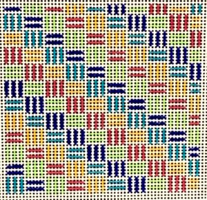 Checkered Design Insert BP-59