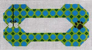 Dog Bone - Paw & Bone - Blue and Green BP-87