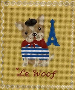 French Bulldog (on yellow canvas) BP-90