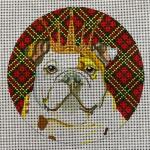 King Bulldog Ornament   325