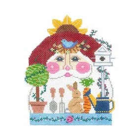 Gardening Santa Face C38Z