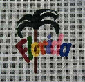 Palm Tree Florida Ornament CB-39
