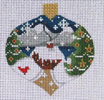 Mountain Cabin Ornament CH-04