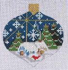 Winter Scene Ornament CH-05