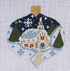 Winter Church Ornament CH-07