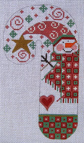 Snowman Candy Cane CH-10
