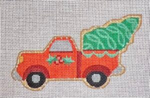 Christmas Cookie - Truck with Tree CH-1082
