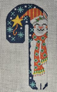 Dark Blue Llama Candy Cane CH-1104