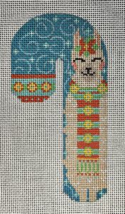 Light Blue Llama Candy Cane CH-1105