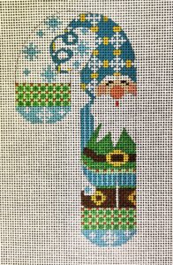 Blue Hat Gnome Candy Cane CH-1106