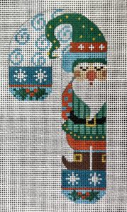 Green Hat Gnome Candy Cane CH-1108