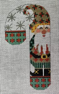 Tan Hat Gnome Candy Cane CH-1109