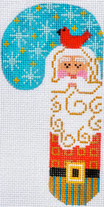 Cardinal Santa Candy Cane CH-111