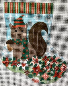 Baby Squirrel Mini Stocking CH-1113