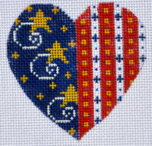 Patriotic Heart CH112 CH-112