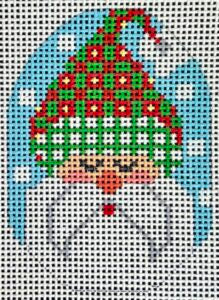 Santa Ornament -  Hat with Dots CH-1226